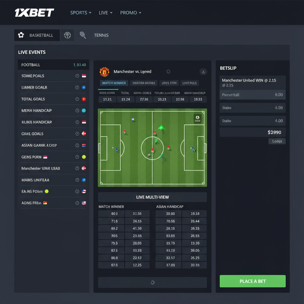 1xbet Ставки на спорт